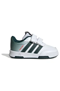 Sneakers bianche e verdi con dettagli Mickey Adidas Tensaur Mickey CFI