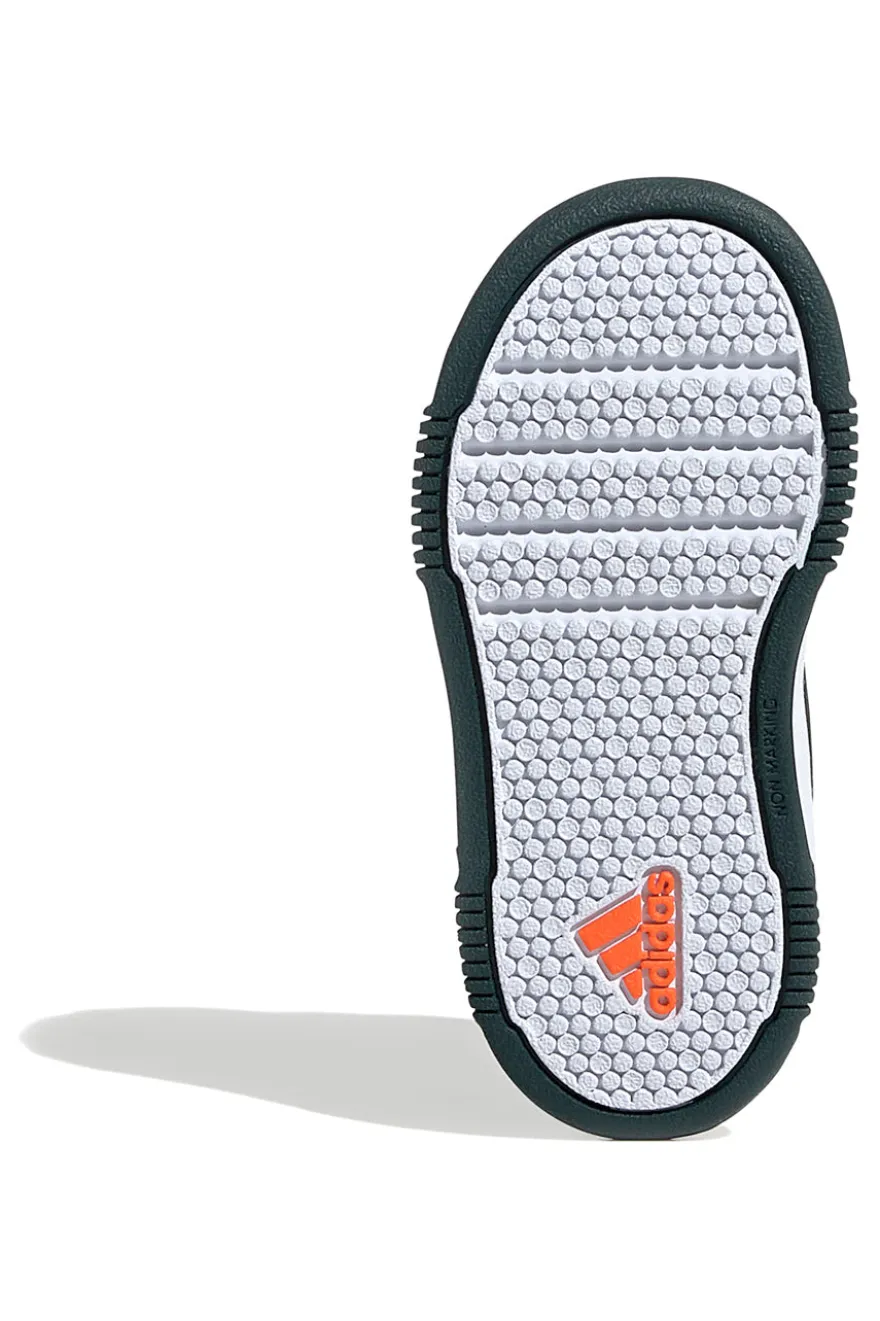 Sneakers bianche e verdi con dettagli Mickey Adidas Tensaur Mickey CFI