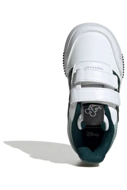 Sneakers bianche e verdi con dettagli Mickey Adidas Tensaur Mickey CFI