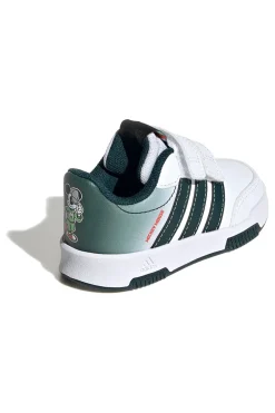 Sneakers bianche e verdi con dettagli Mickey Adidas Tensaur Mickey CFI