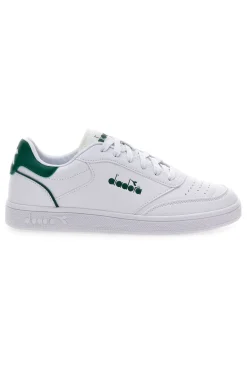 Sneakers bianche e verdi Diadora Viento Indoor