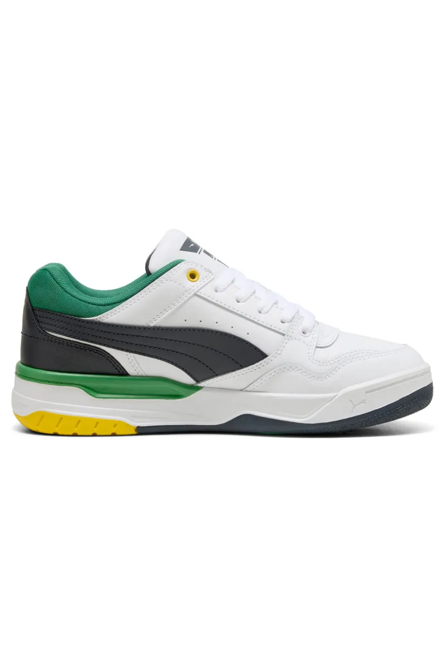 Sneakers Bianche e Verdi Puma Rebound Retro