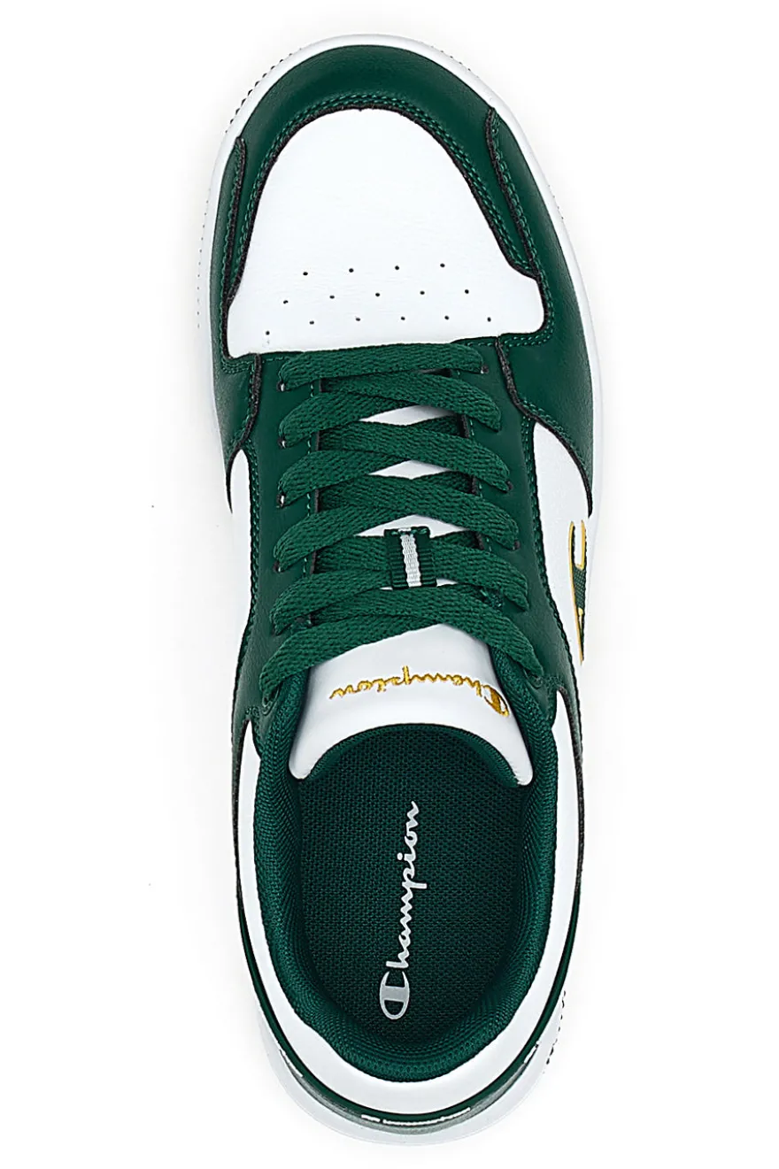 Sneakers Bianche e Verdi Champion Rebound 2.0 Low