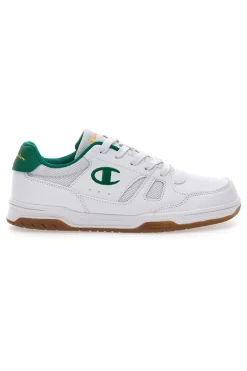Sneakers Bianche e Verdi CHAMPION CLY 87 B GS