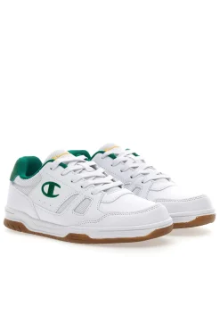 Sneakers Bianche e Verdi CHAMPION CLY 87 B GS