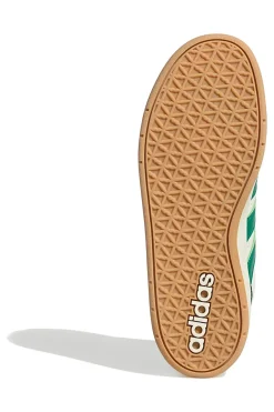 Sneakers bianche e verdi con logo in rilievo Adidas Breakbase J