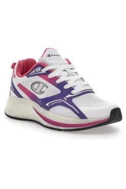 Sneakers Bianche e Viola Con Mesh Champion Vibe