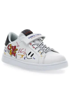 Sneakers Bianche Enrico Coveri Golden Old School