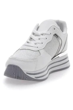 Sneakers Bianche Flatform Cafè Cost 231