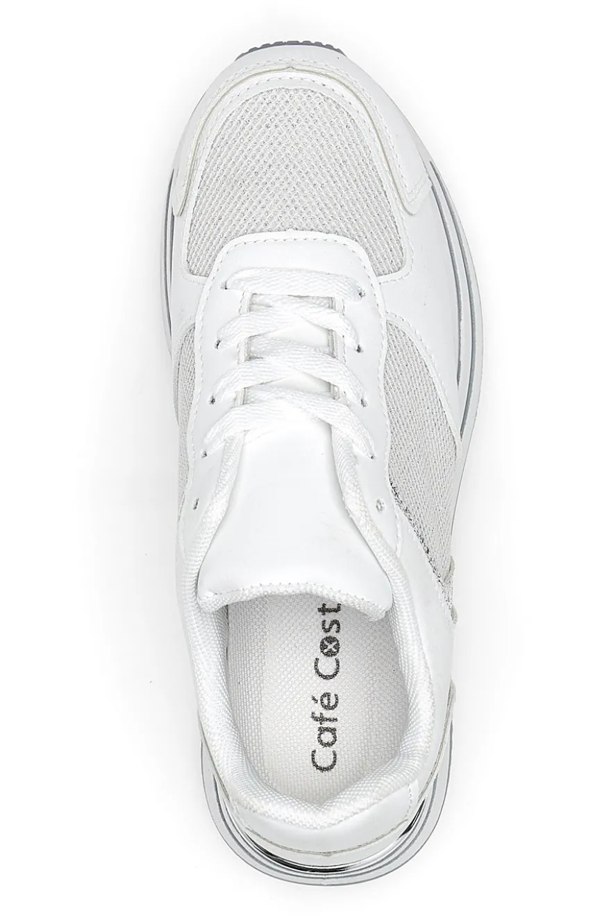Sneakers Bianche Flatform Cafè Cost 231