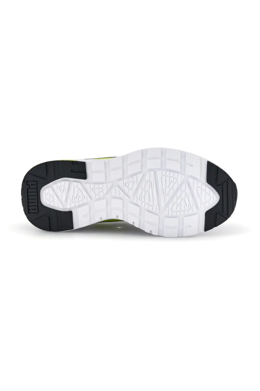 Sneakers bianche grigie e nere in mesh Puma Trinity 2 LT Jr