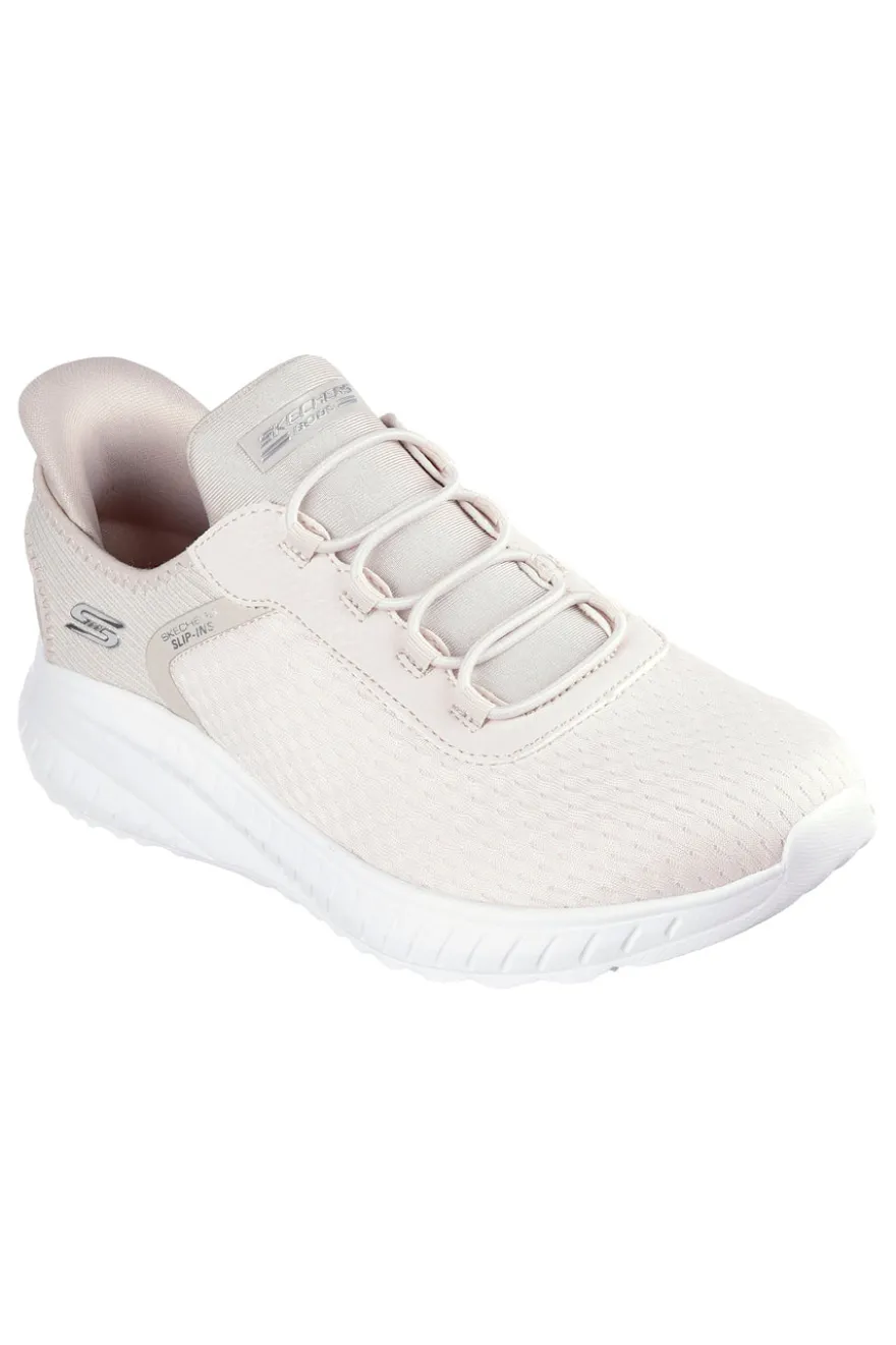 Sneakers Bianche Hands Free Slip-ins Skechers BOBS Sport Squad Chaos In Color