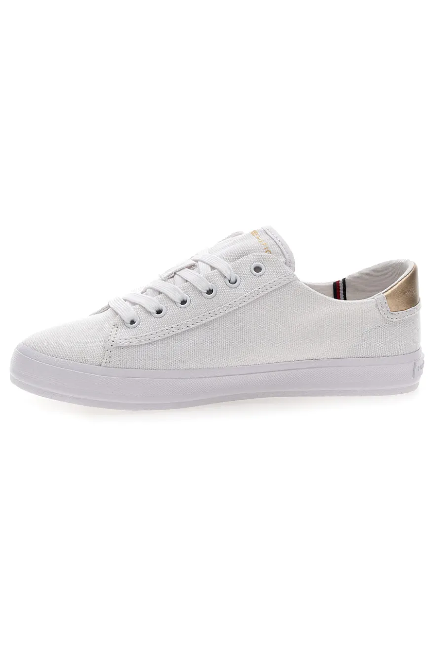 Sneakers bianche in canvas Tommy jeans Vulc Canvas