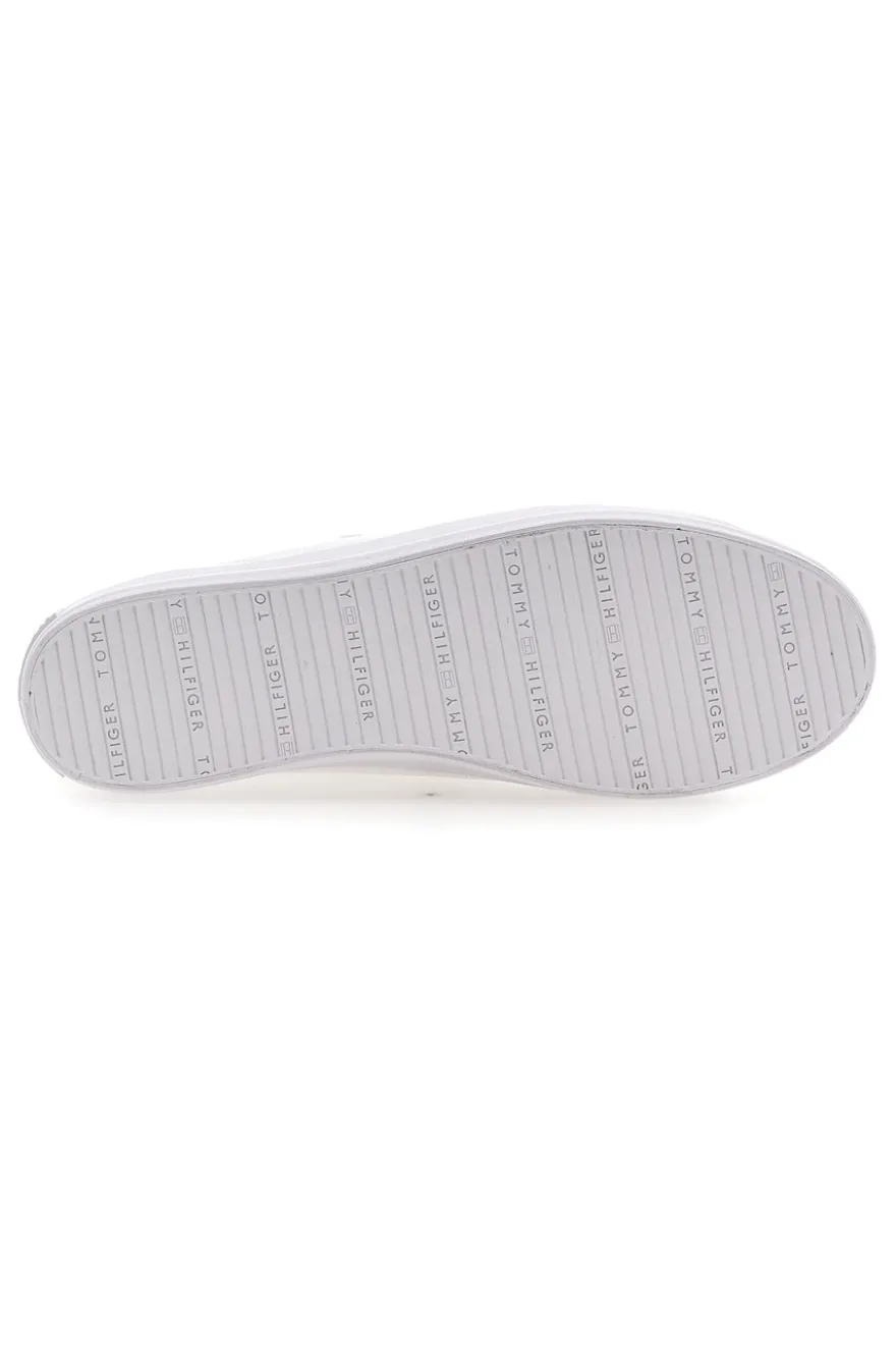 Sneakers bianche in canvas Tommy jeans Vulc Canvas