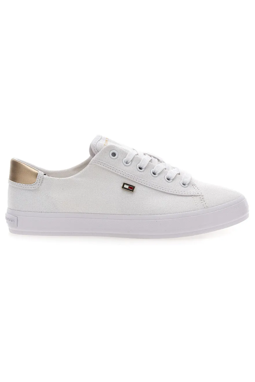Sneakers bianche in canvas Tommy jeans Vulc Canvas