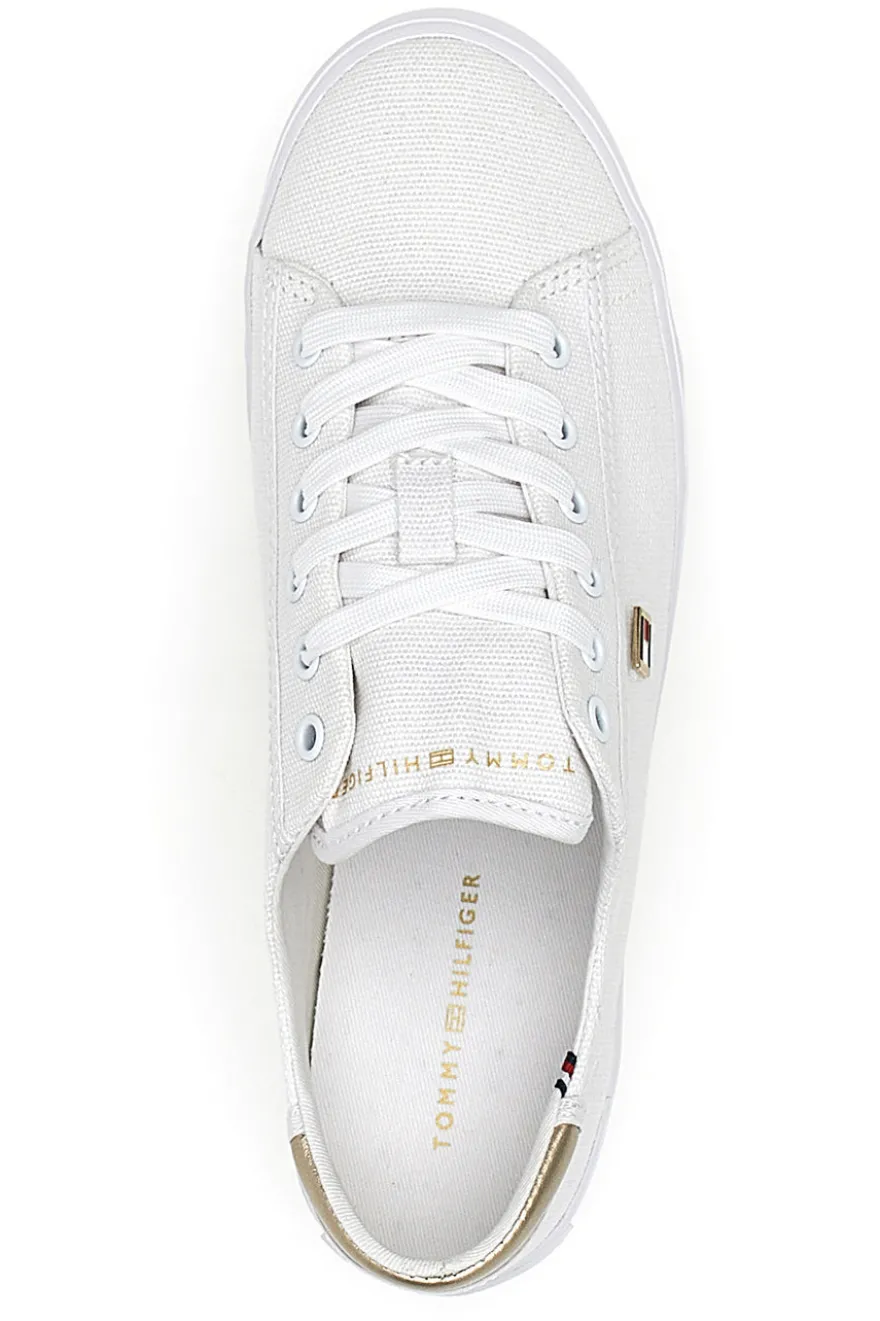 Sneakers bianche in canvas Tommy jeans Vulc Canvas