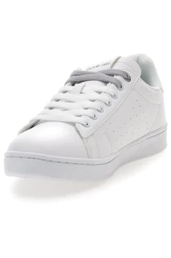 Sneakers bianche in materiale sintetico Gas 414185
