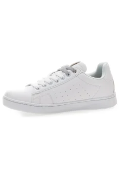 Sneakers bianche in materiale sintetico Gas 414185