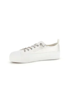 Sneakers bianche in materiale sintetico con lacci decorativi Energy CONV3