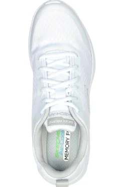 Sneakers bianche in mesh con Air Cooled Memory Foam Skechers Dyna-Air Pelland