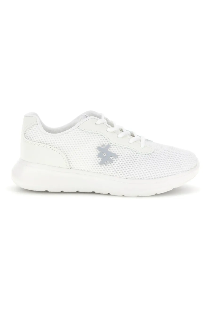 Sneakers bianche in mesh 2t2l 155BK070903
