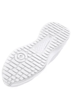 Sneakers bianche in mesh con inserti in pelle Under Armour Edge Leather