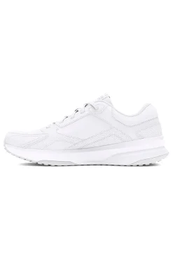 Sneakers bianche in mesh con inserti in pelle Under Armour Edge Leather
