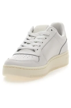 Sneakers bianche in pelle stile basket Tommy jeans TJw Basket