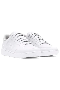 Sneakers bianche in pelle con suola comfort Under Armour W Official