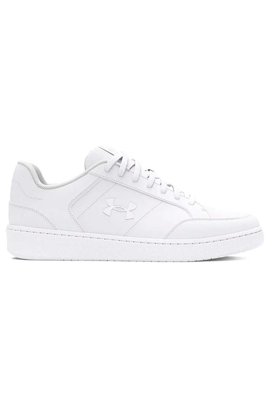 Sneakers bianche in pelle con suola comfort Under Armour W Official