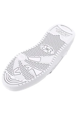 Sneakers bianche in pelle con suola comfort Under Armour W Official