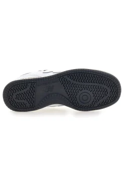 Sneakers bianche in pelle con profilo nero New Balance BB80AWB