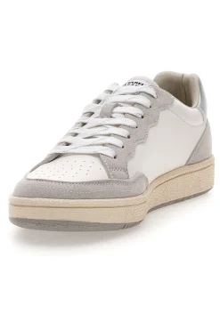 Sneakers bianche in pelle con action leather riciclata Pittarello Capsule BT261130001