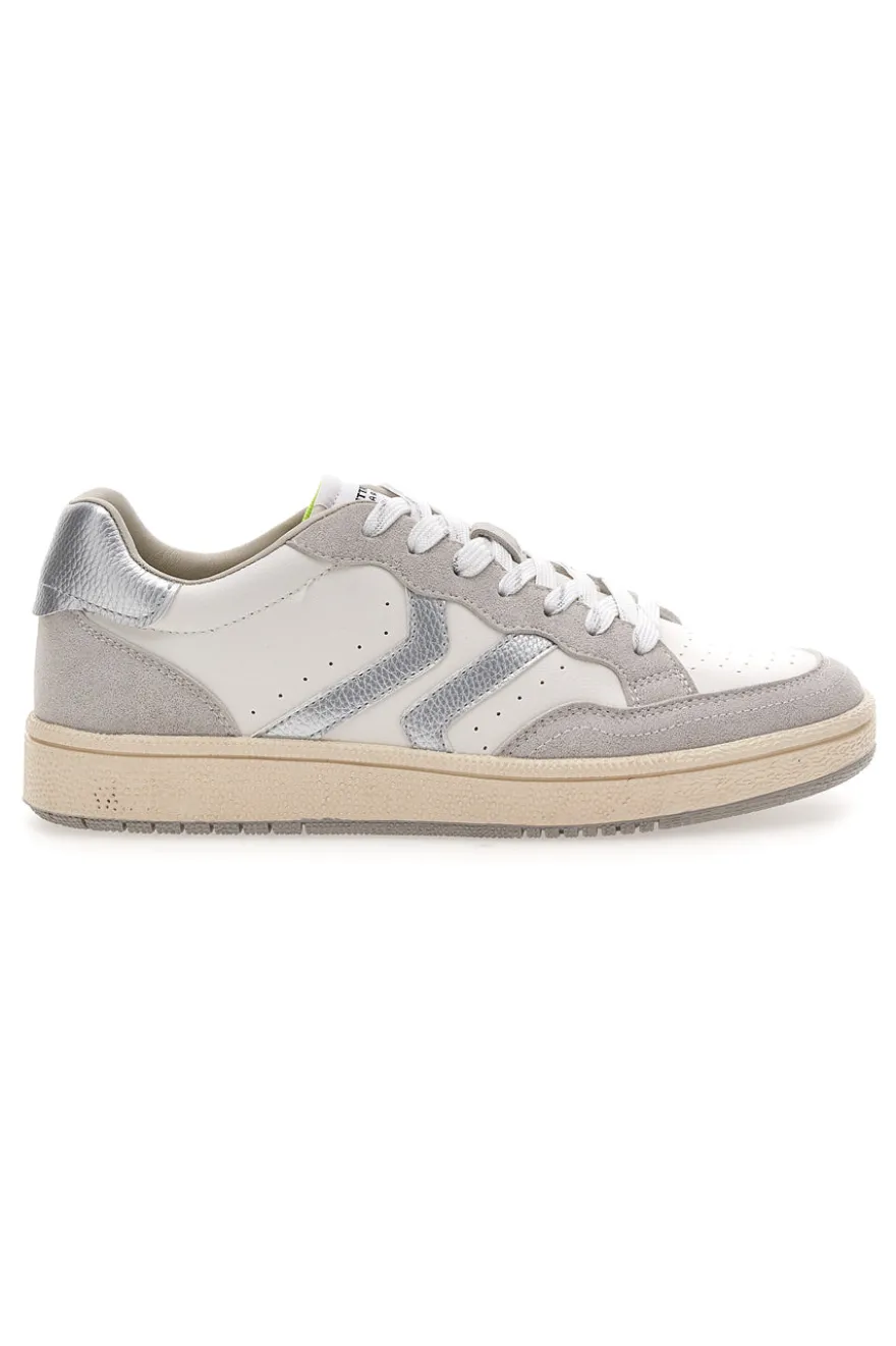 Sneakers bianche in pelle con action leather riciclata Pittarello Capsule BT261130001