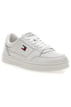 Sneakers bianche in pelle con soletta estraibile Tommy jeans The greenwich new ess
