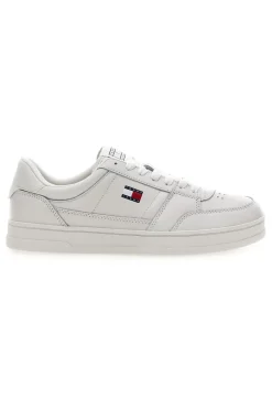 Sneakers bianche in pelle con soletta estraibile Tommy jeans The greenwich new ess