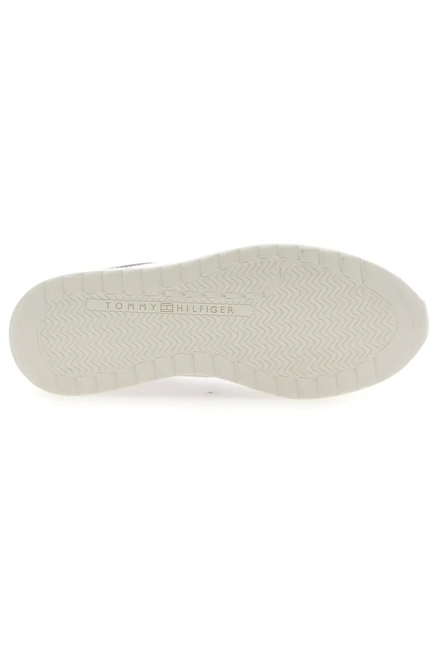 Sneakers bianche in pelle stile casual Tommy jeans Th Chic