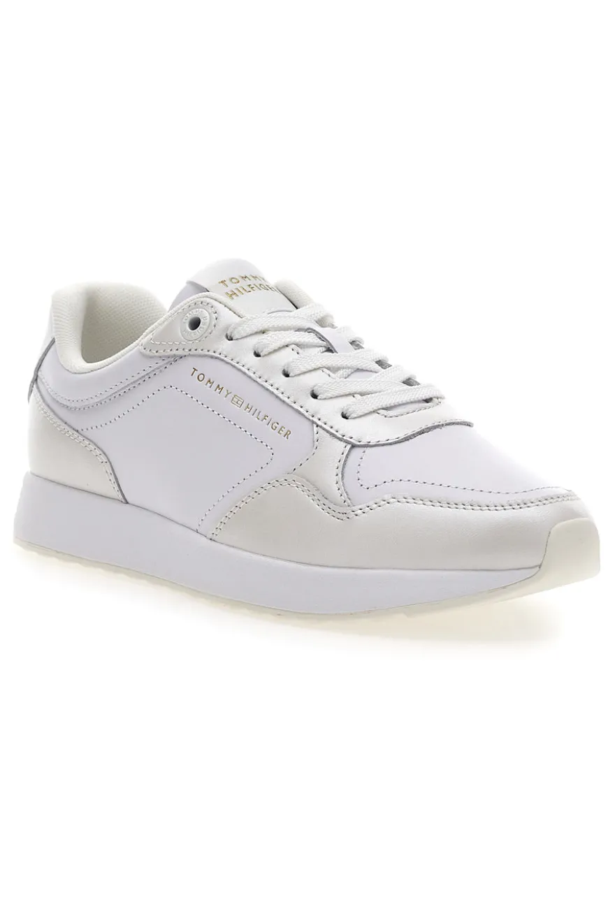 Sneakers bianche in pelle stile casual Tommy jeans Th Chic
