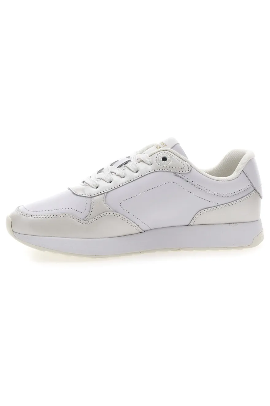 Sneakers bianche in pelle stile casual Tommy jeans Th Chic
