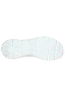 Sneakers bianche in pelle con Memory Foam Skechers Fashion Fit Effortless