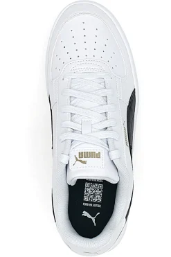 Sneakers bianche in simil pelle stile basket Puma Caven 2