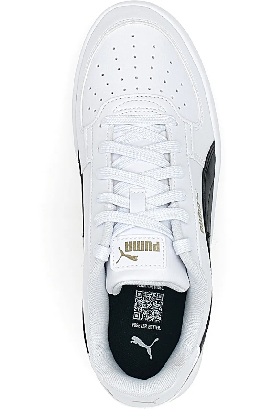Sneakers bianche in simil pelle stile basket Puma Caven 2