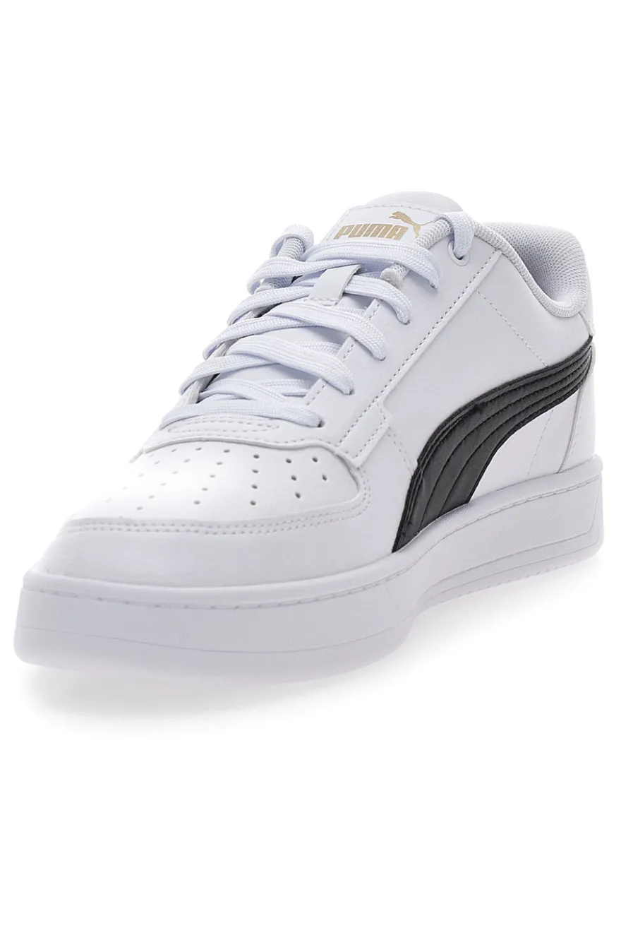 Sneakers bianche in simil pelle stile basket Puma Caven 2