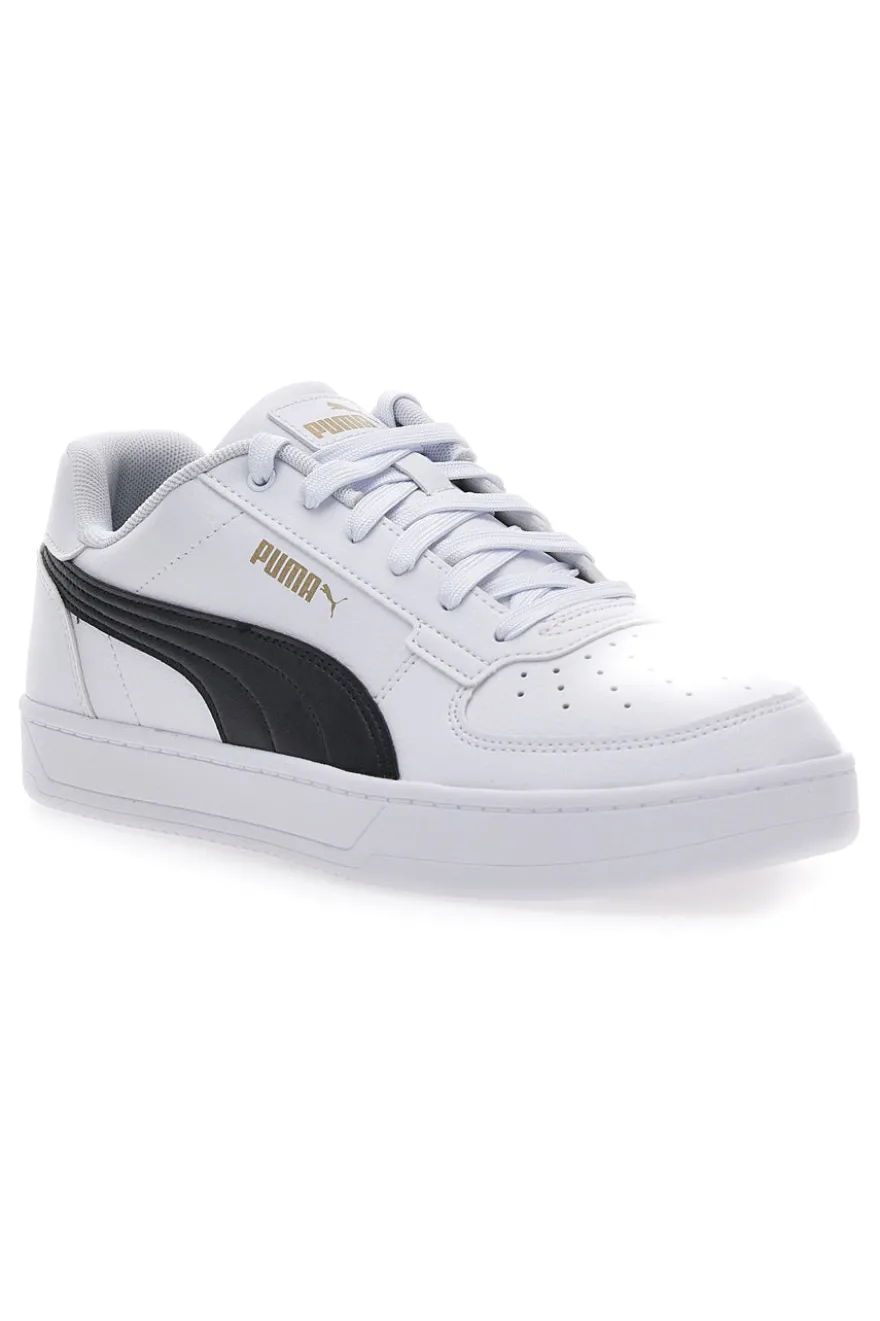 Sneakers bianche in simil pelle stile basket Puma Caven 2