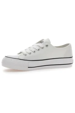 Sneakers Bianche In Tela da Donna Everlast 2137