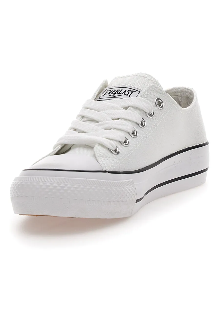 Sneakers Bianche In Tela da Donna Everlast 2137