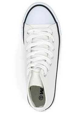 Sneakers Bianche in Tela W Max 5014