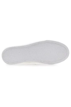 Sneakers Bianche in Tela con Lacci Colorati Me & Me 1878