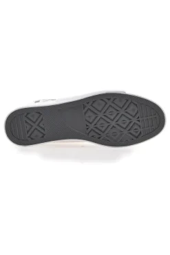 Sneakers Bianche In Tela Leone 40