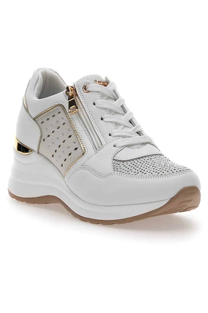 Sneakers Bianche Inblu 378 IN